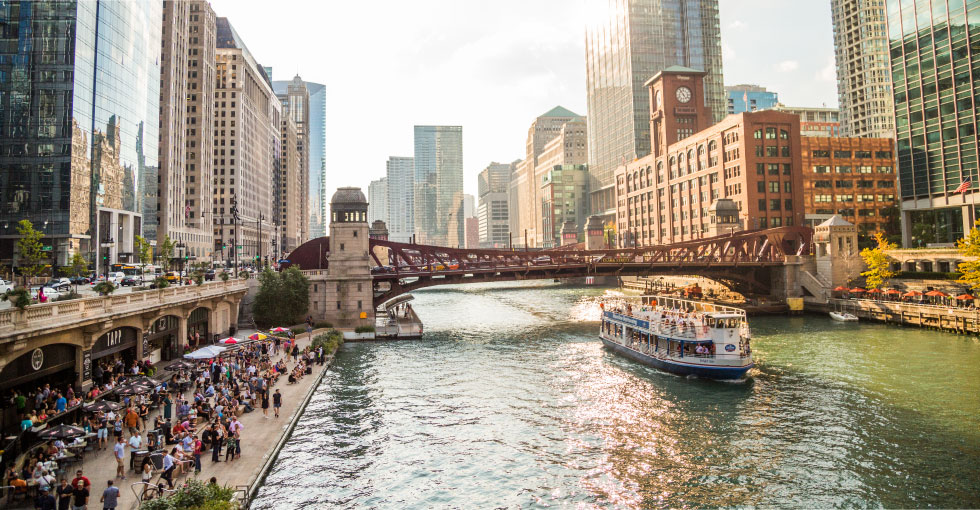 シカゴ リバークルーズのイメージ